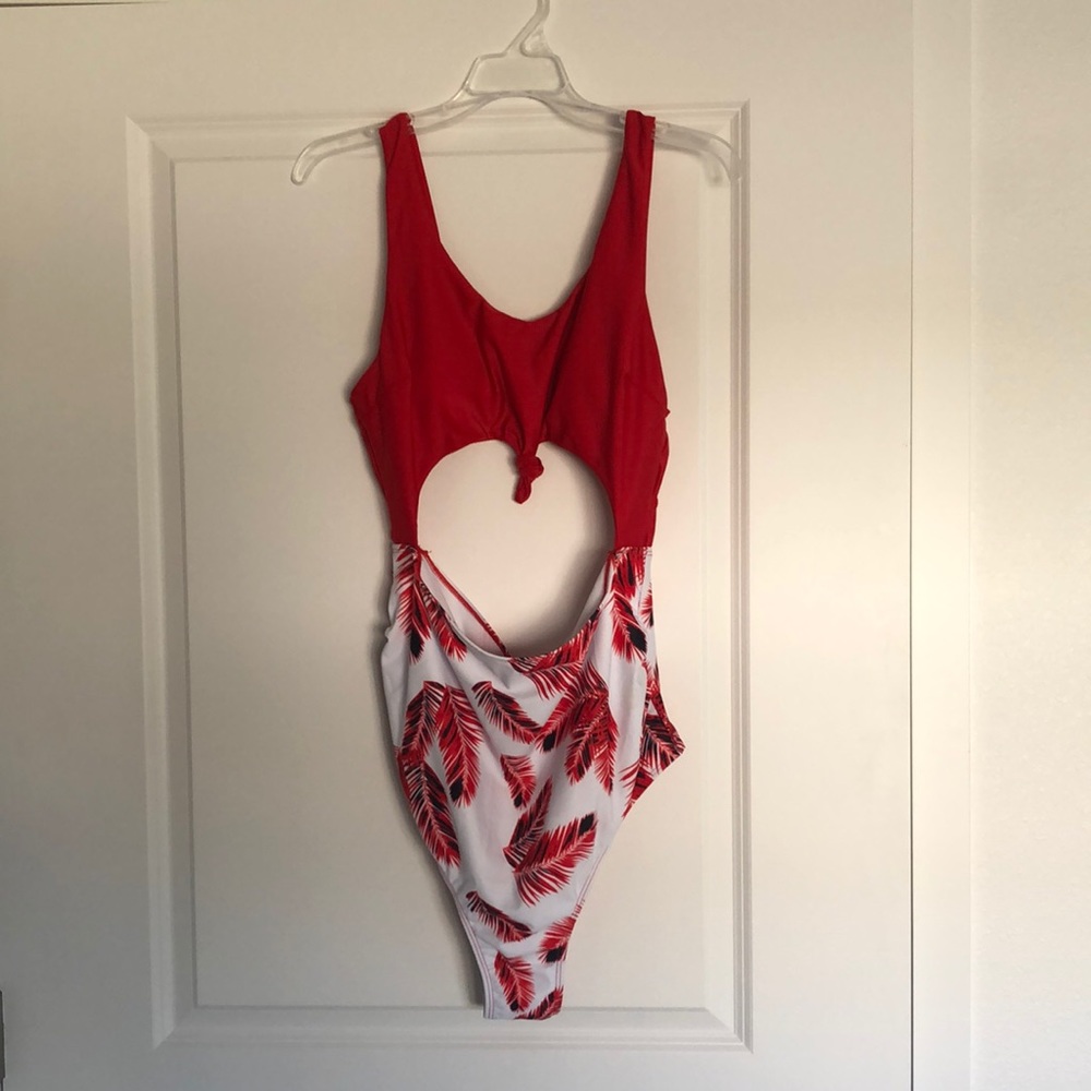 Maternity Cut-Out Swimsuit